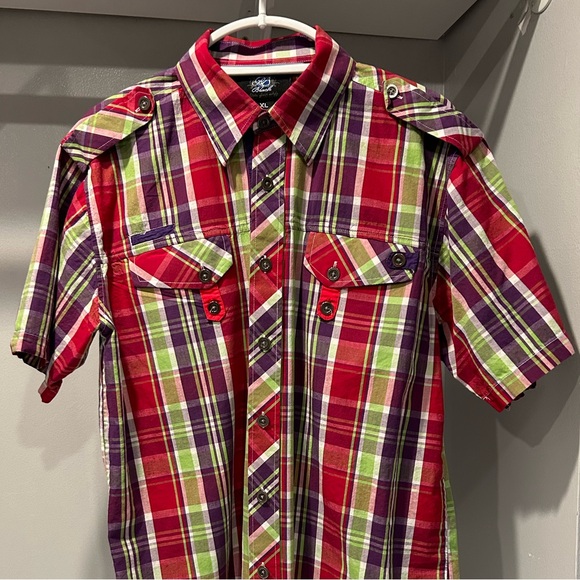 RB Black Label Elite Jean MFG Plaid Shirt - Picture 2 of 15